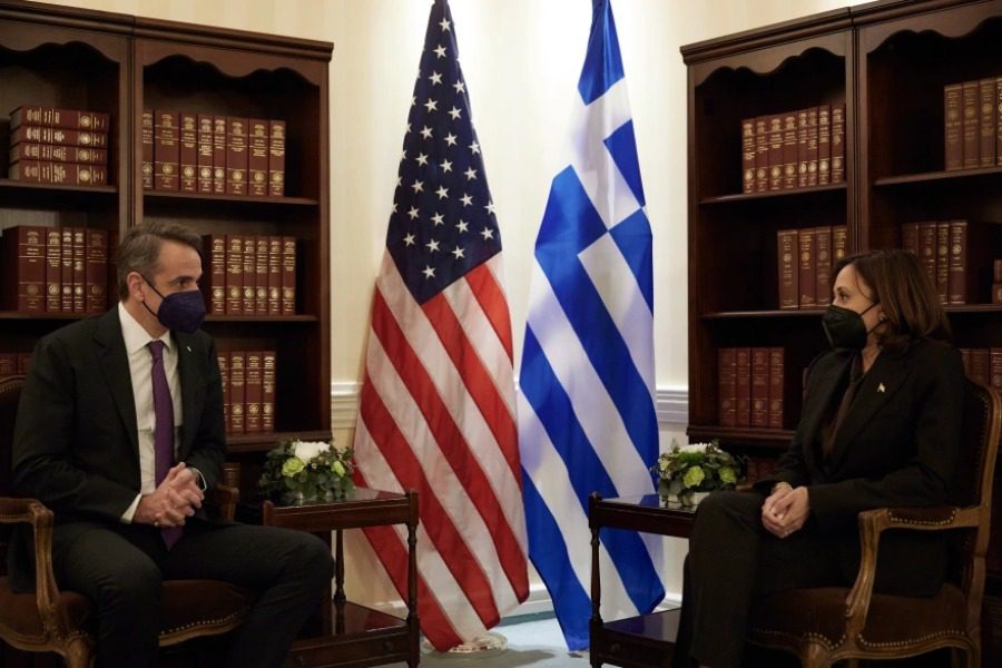 Μόναχο: Τα Ελληνοτουρκικά έθεσε ο Κυριάκος Μητσοτάκης στην Κάμαλα Χάρις