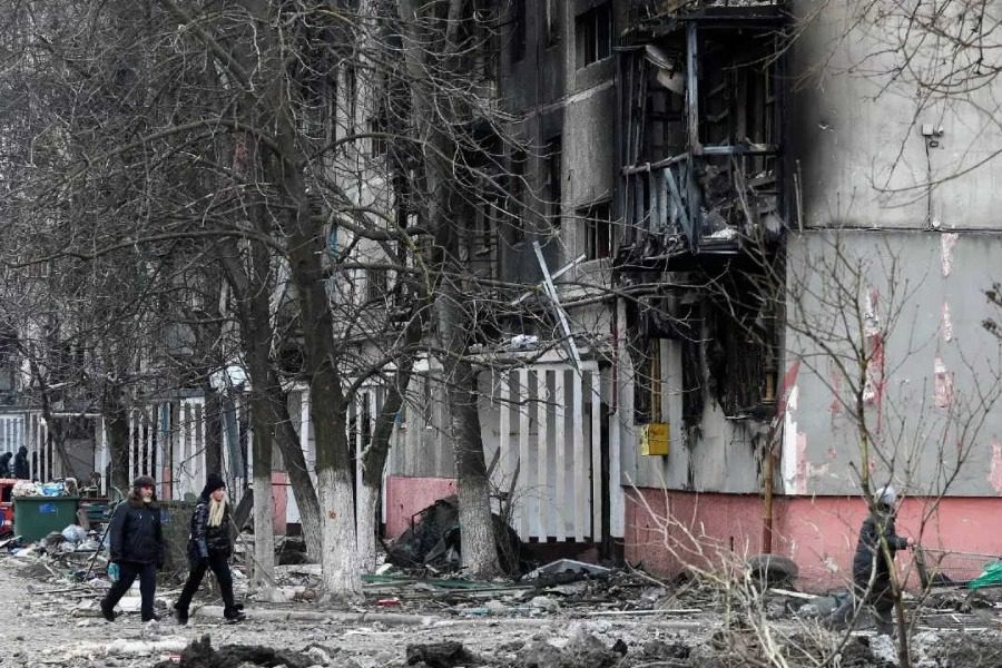 Ουκρανία: Σε κλοιό η Μαριούπολη ‑ Xάθηκε «προσωρινά» η πρόσβαση στην Αζοφική Θάλασσα