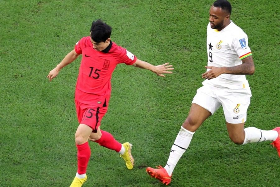 5 γκολ στο Γκάνα ‑ Νότια Κορέα