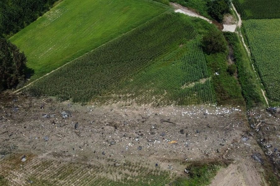 Τι λέει ο ο ιδιοκτήτης της έκτασης όπου συνετρίβη το αεροσκάφος