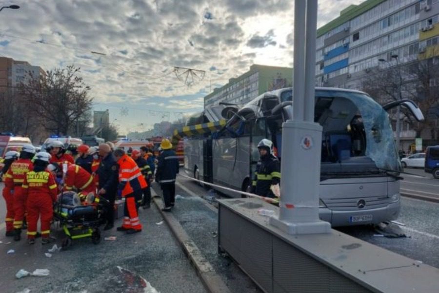 Ρουμανία: Βίντεο – ντοκουμέντο από τη στιγμή του δυστυχήματος στο Βουκουρέστι