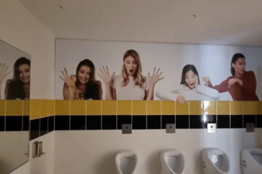 ΑΕΚ: Σάλος με τις φωτογραφίες γυναικών στις ανδρικές τουαλέτες του νέου γηπέδου 