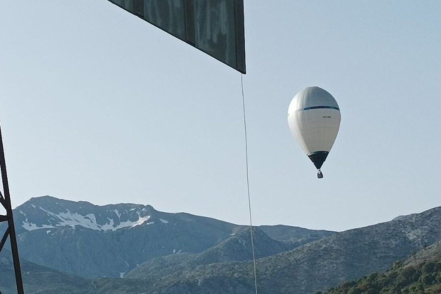 Αερόστατο έπεσε στο Οροπέδιο Λασιθίου 