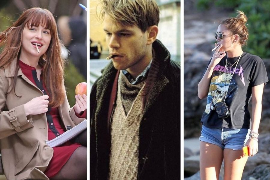 Celebrities που είναι μανιακοί καπνιστές