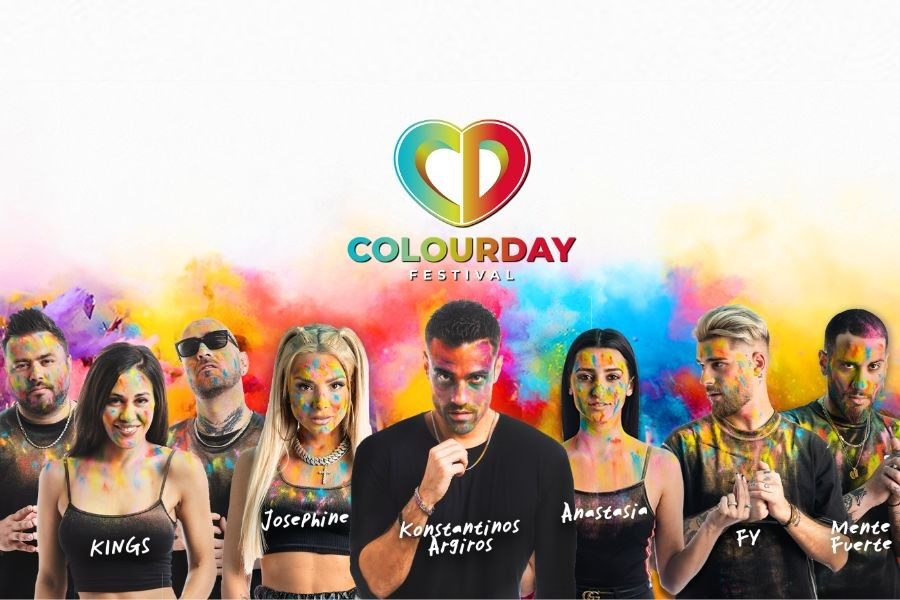 O Κωνσταντίνος Αργυρός στο Colourday Festival