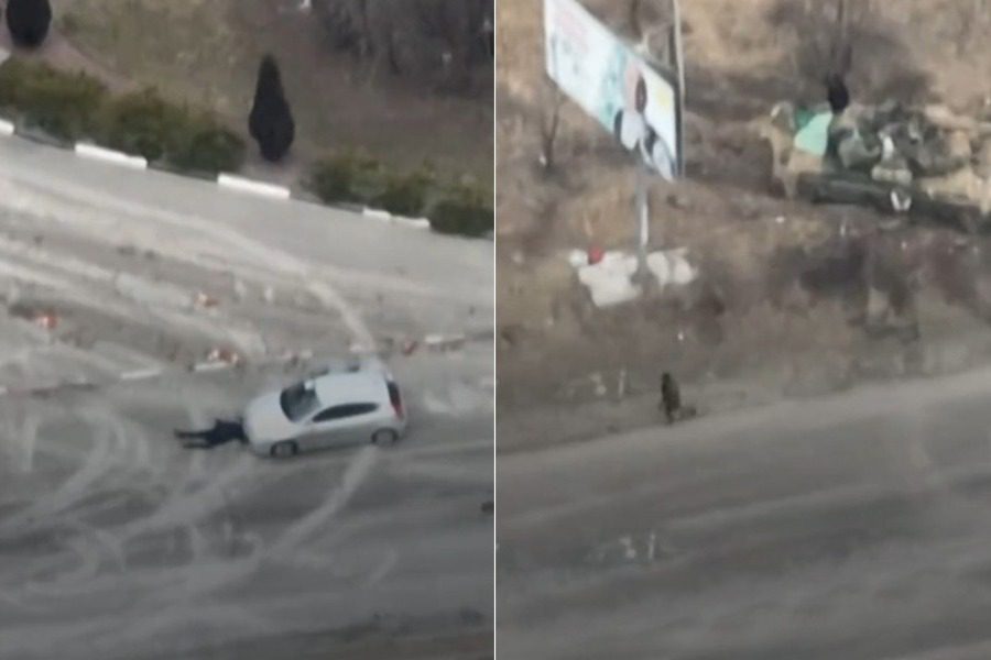 Ουκρανία: Βίντεο δείχνει άμαχο σε σηκωμένα ψηλά τα χέρια να εκτελείται εν ψυχρώ από Ρώσους στρατιώτες