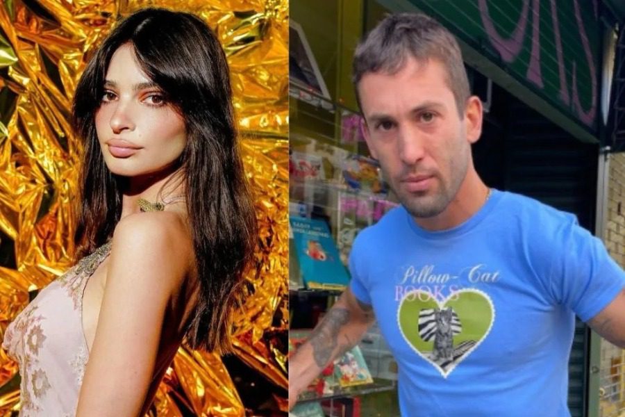 Εμιλι Ραταϊκόφσκι: Εθεάθη να φιλιέται έξω από το διαμέρισμά της με άγνωστο άνδρα