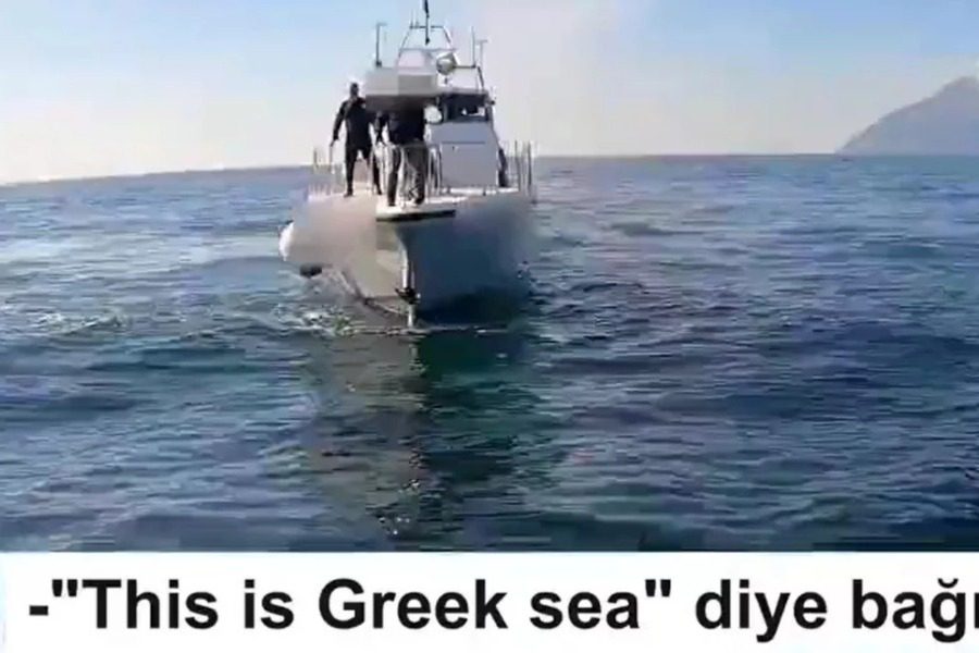 Τουρκικά ΜΜΕ: Βίντεο με έντονο φραστικό επεισόδιο μεταξύ λιμενικών και τούρκων ψαράδων