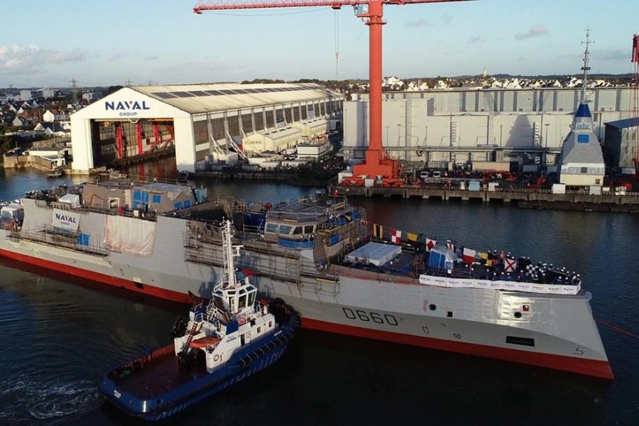 Γαλλία: Στη δημοσιότητα οι φωτογραφίες της πρώτης φρεγάτας Belh@rra «Ναύαρχος Ρονάρ»