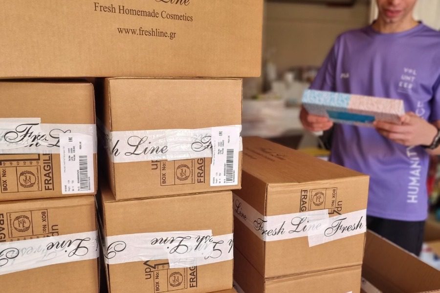 Η Fresh Line Cosmetics καλύπτει τις ανάγκες των οικογενειών με είδη προσωπικής υγιεινής για τον Αύγουστο