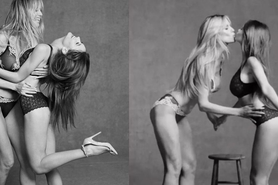 Heidi Klum: Με την κόρη της σε σeξι φωτογράφιση