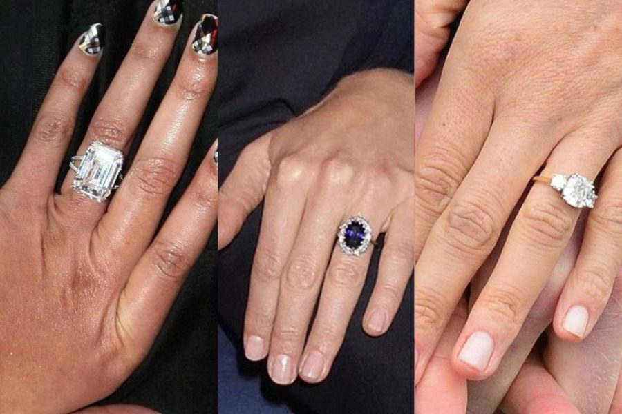 Τα πιο classy μονόπετρα αρραβώνων των celebrities