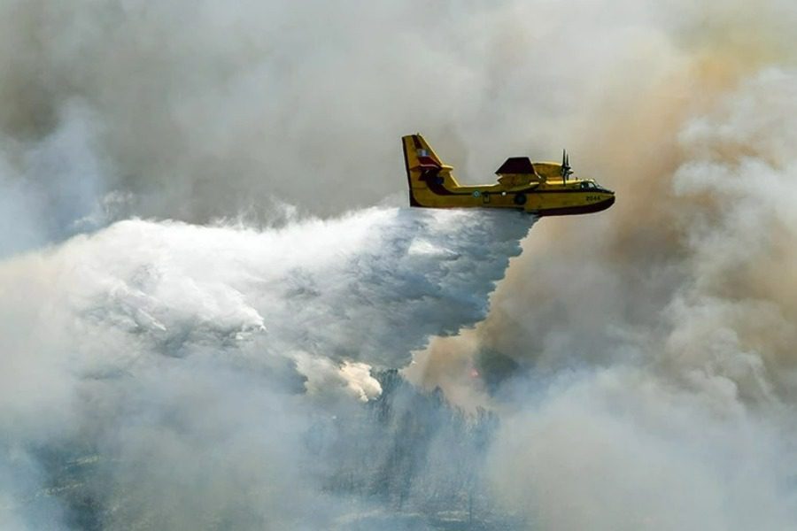 Φωτιές στην Ηλεία: Χωρίς ενεργό μέτωπο οι πυρκαγιές σε Τραγανό και Βάρδα – Καλή η εικόνα της πυρκαγιάς στα Αγναντα