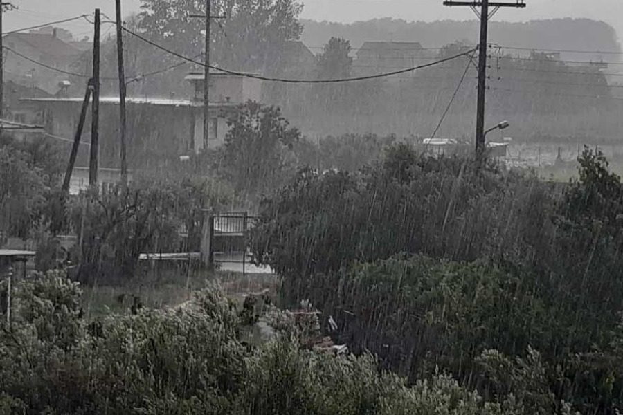 Σφοδρή χαλαζόπτωση σε Θεσσαλονίκη, Φλώρινα και Σέρρες ‑ Δείτε βίντεο