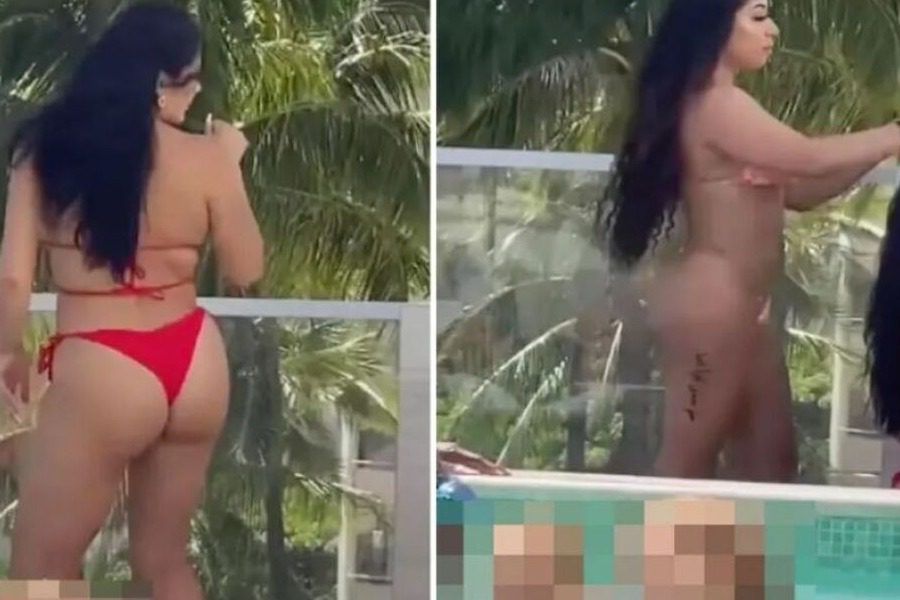 Το προκλητικό twerking σε πισίνα που έφερε αντιδράσεις