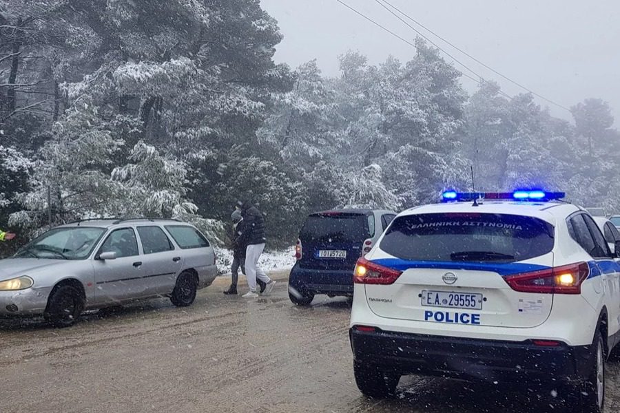 Κακοκαιρία: Πού έχει διακοπεί η κυκλοφορία των οχημάτων στην Αττική
