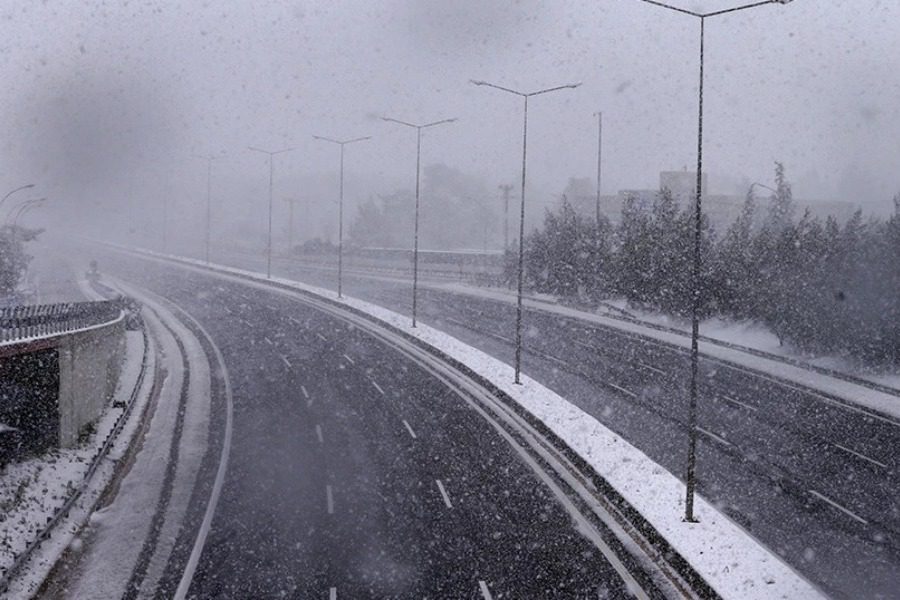 Που χρειάζονται αλυσίδες στην Αθηνών – Λαμίας: Απαγόρευση κυκλοφορίας φορτηγών