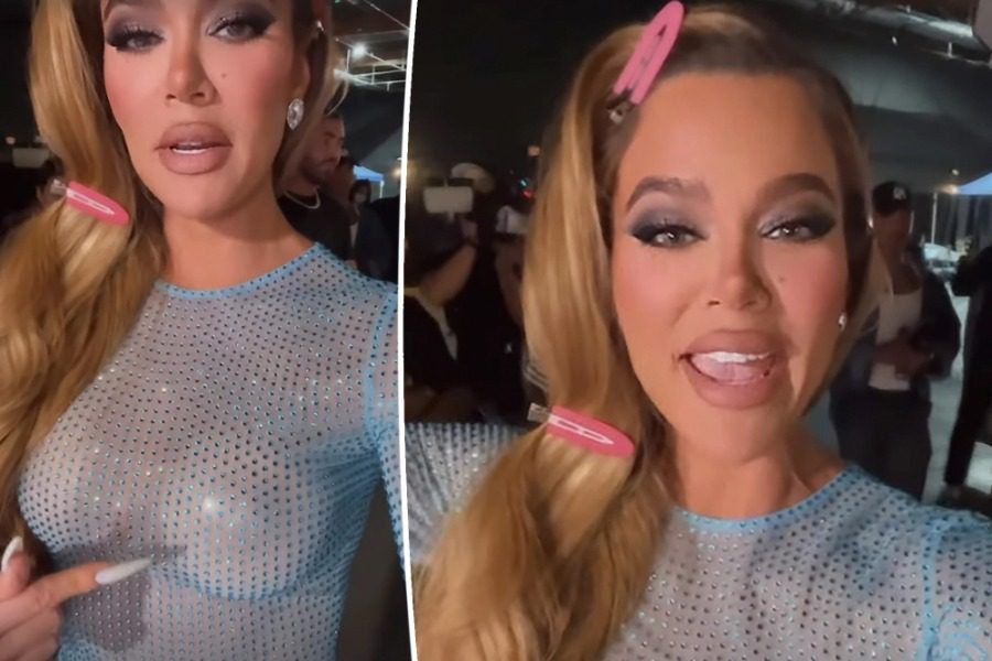 Αβολο! H Khloe Kardashian μας δείχνει το κόλπο της με τα διάφανα φορέματα