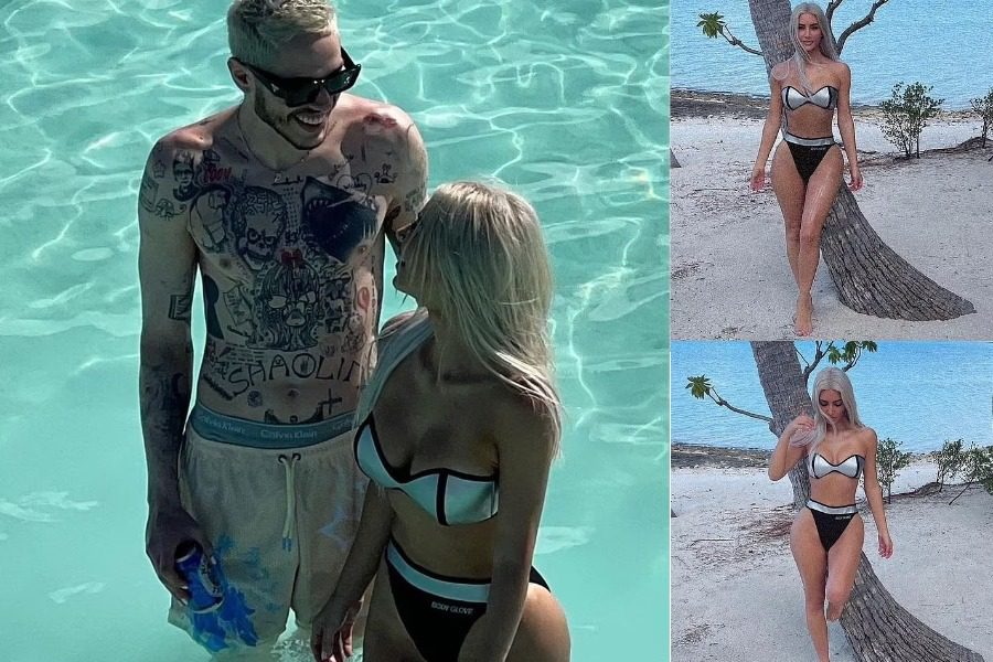 To ασημί μπικίνι της Kim Kardashian δίνει το απόλυτο summer trend