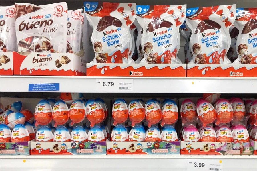 Ανακαλούνται 3 Kinder προϊόντα για σαλμονέλα