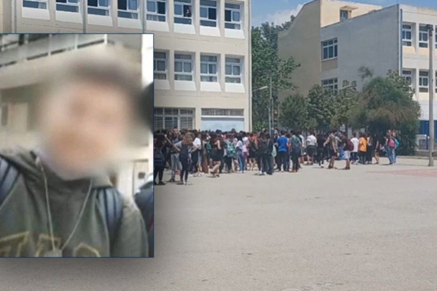 Σοκαριστικό βίντεο ντοκουμέντο έξω από το σχολείο του 14χρονου που αυτοκτόνησε