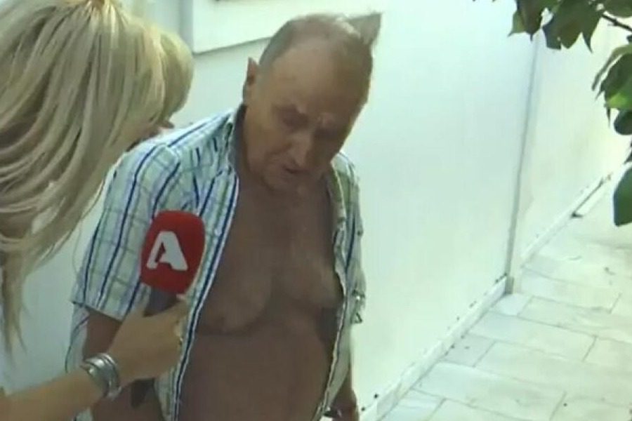 Φωτιά στην Πεντέλη: «Πεθαμένος να είμαι, δεν φεύγω από το σπίτι μου»