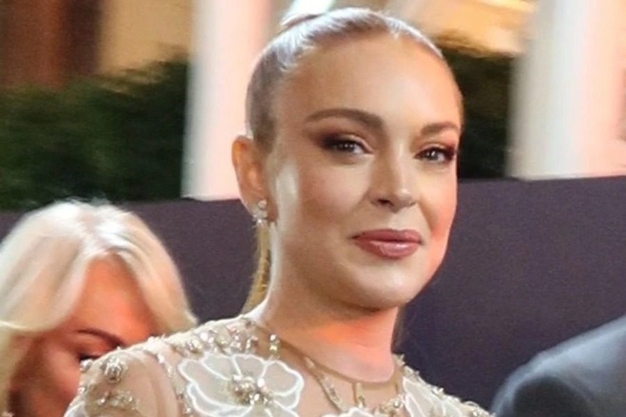 Lindsay Lohan: Η πρώτη της δημόσια εμφάνιση με τον άντρα της
