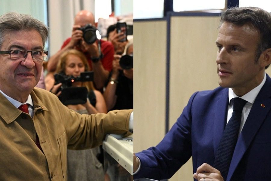 Γαλλία: Οριακό προβάδισμα Μελανσόν στον α` γύρο των βουλευτικών εκλογών