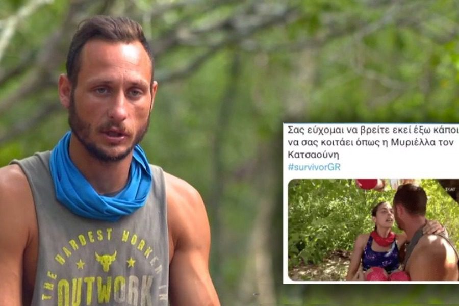 Survivor: Ξετρελαμένος με τη Μυριέλλα ο Κατσαούνης