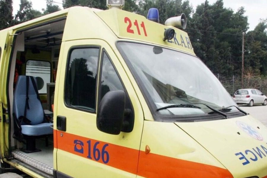 Τροχαίο στα Χανιά με μετωπική σύγκρουση οχημάτων 