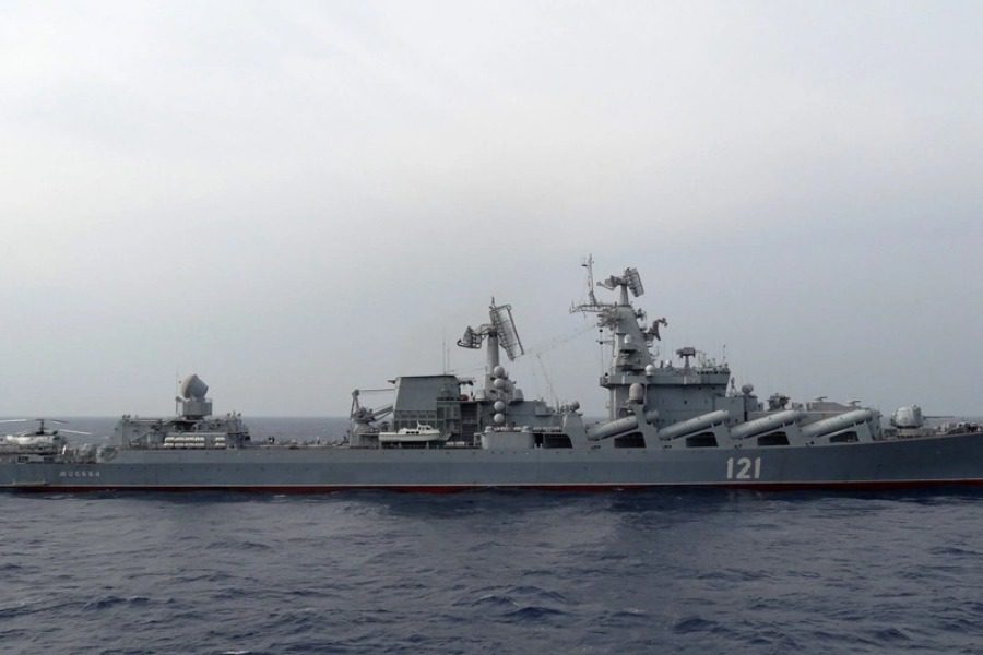 ΥΠΑΜ Ρωσίας: Βυθίστηκε η ναυαρχίδα «Moskva» κατά τη ρυμούλκησή της