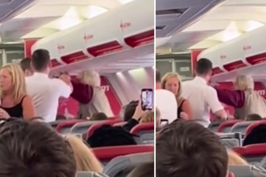 Πτήση εφιάλτης για Ρόδο: Γυναίκα ούρησε στο κάθισμα, έριξε χαστούκια και πήγε ν` ανοίξει την πόρτα