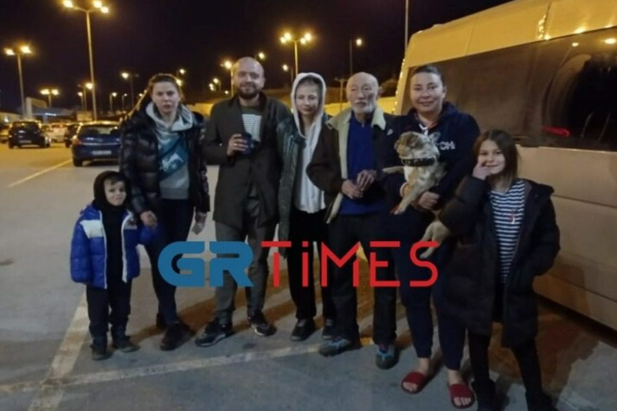 Η μεγάλη προσπάθεια οικογένειας Ουκρανών προσφύγων να έρθει στη Θεσσαλονίκη