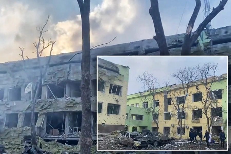 Μαριούπολη: Ρωσική αεροπορική επίθεση σε κεντρική αγορά και παιδιατρικό νοσοκομείο