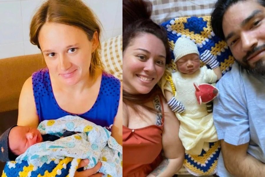 Η ιστορία των Αμερικανών που ταξίδεψαν στην Ουκρανία εν μέσω πολέμου για το μωρό τους