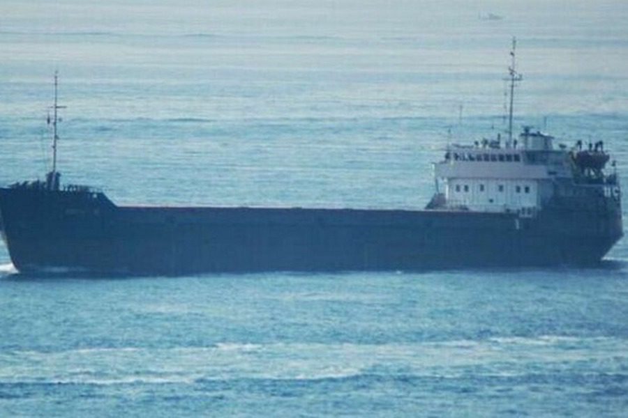 Εσθονικό πλοίο βυθίστηκε ανοικτά της Οδησσού