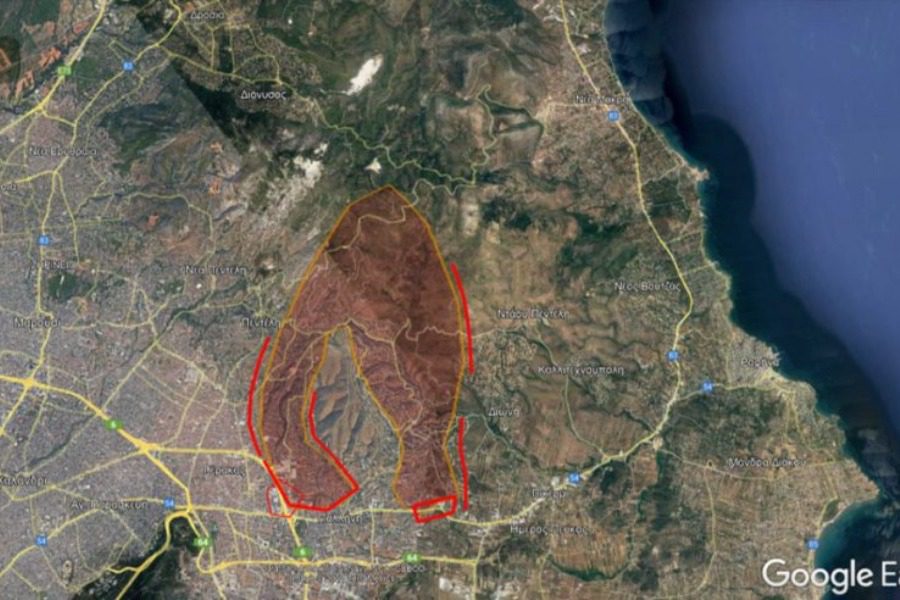 Διάσπαρτες εστίες σε Διώνη, Γέρακα, Παλλήνη και Ανθούσα