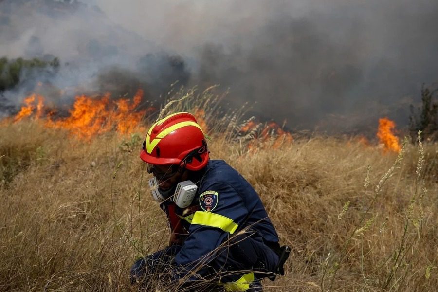 Πυρκαγιά στα Γρεβενά
