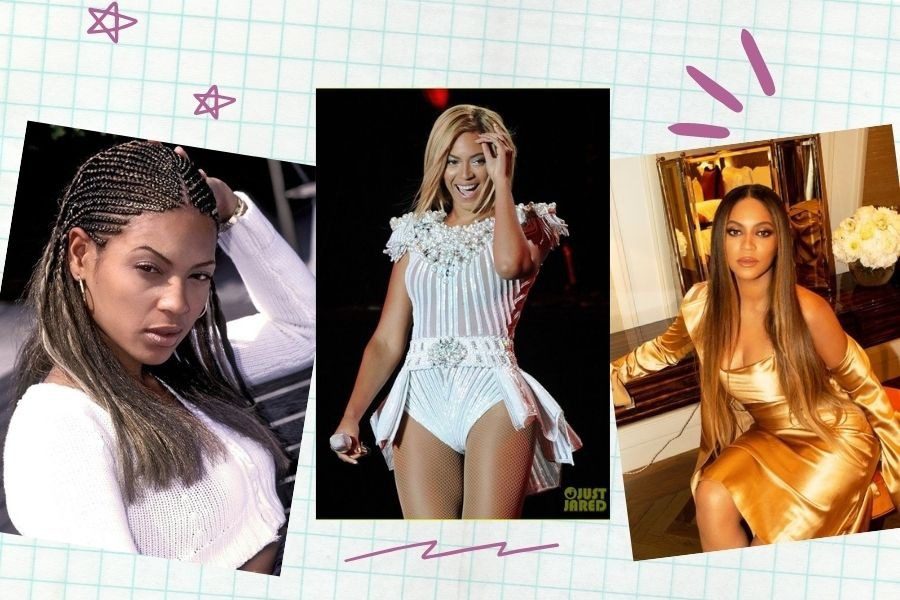 Beyoncé: Αναδρομή στα μαλλιά και το μακιγιάζ απο τα 90s μέχρι σήμερα
