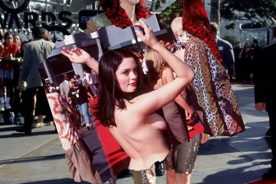 Όταν η Rose McGowan εμφανίστηκε σχεδόν γυμνή στα MTV Awards 