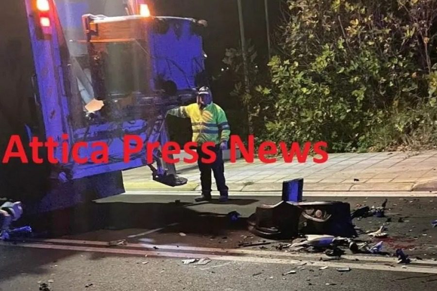 Φρικτό τροχαίο στη λεωφόρο Σουνίου