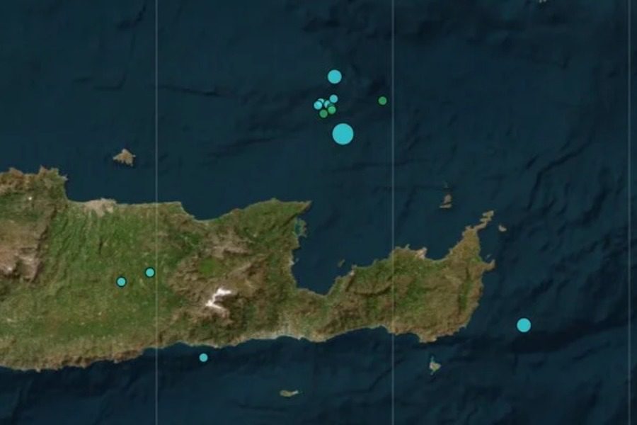 Σεισμός στα ανοιχτά της Κρήτης