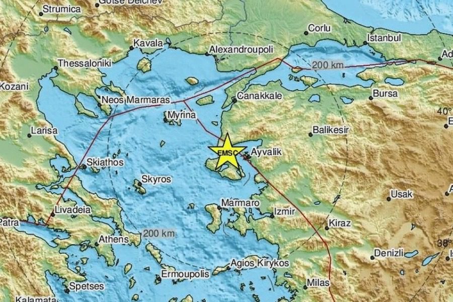 Νέος σεισμός 4,7 Ρίχτερ στη Λέσβο