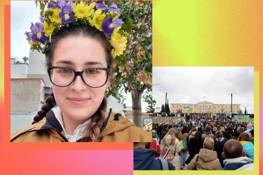 Πώς είναι να οργανώνεις μια αντιπολεμική συγκέντρωση