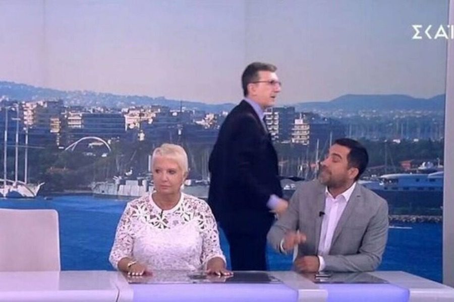 Αρης Πορτοσάλτε: Έφυγε έξαλλος από το στούντιο