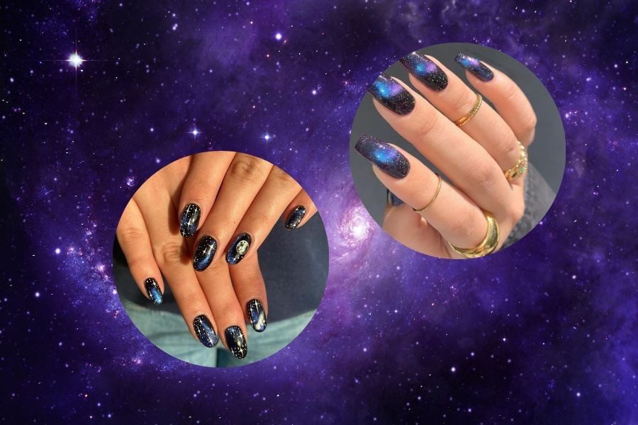 Space Nails: Ιδέες για νύχια με έμπνευση από τη NASA