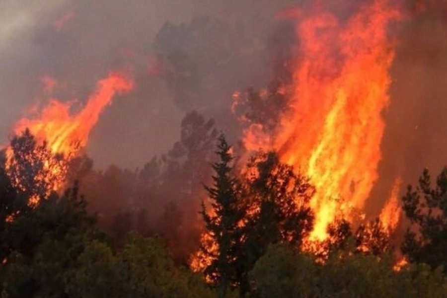 Φωτιά στο Σχηματάρι ‑ Εκκενώθηκε προληπτικά το Δήλεσι