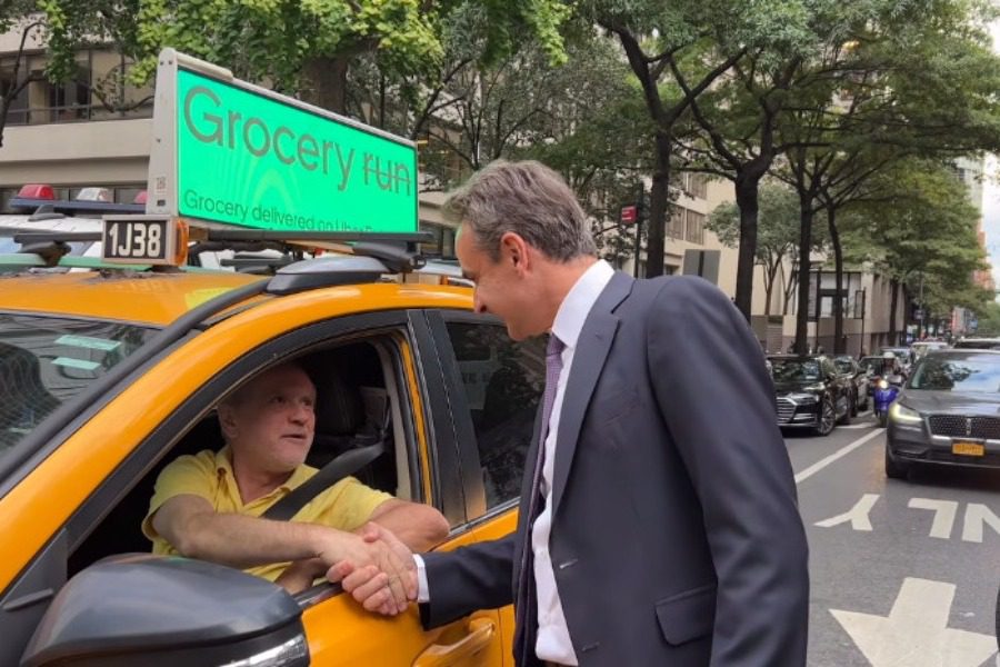 Η τυχαία συνάντηση του Μητσοτάκη με Έλληνα ταξιτζή στη Νέα Υόρκη 