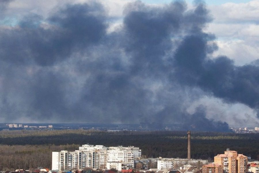 Επίθεση με πυραύλους από τη Λευκορωσία καταγγέλλει το ουκρανικό ΥΠΕΣ