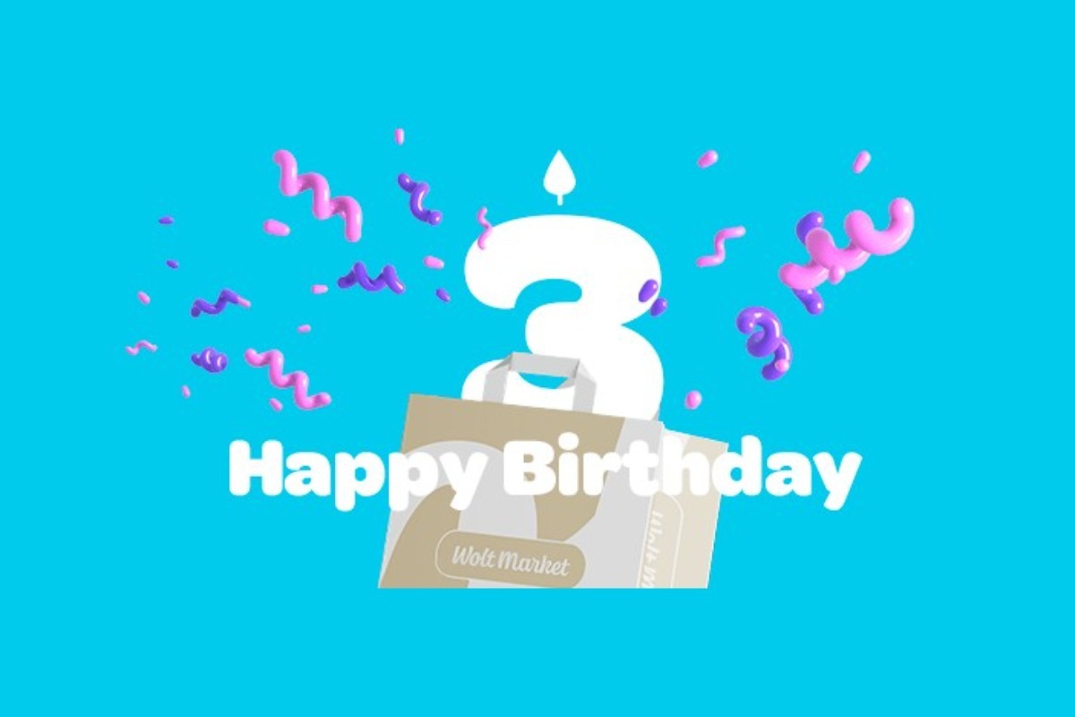 Wolt Market: Γιορτάζει 3 χρόνια λειτουργίας με μοναδικά δώρα και προσφορές!